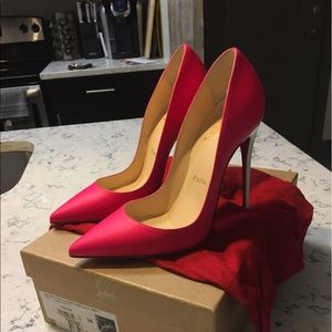 Authentic Neon Pink Christian Louboutins -…